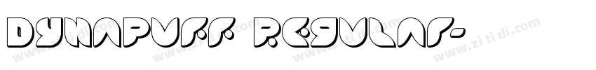 DynaPuff Regular字体转换